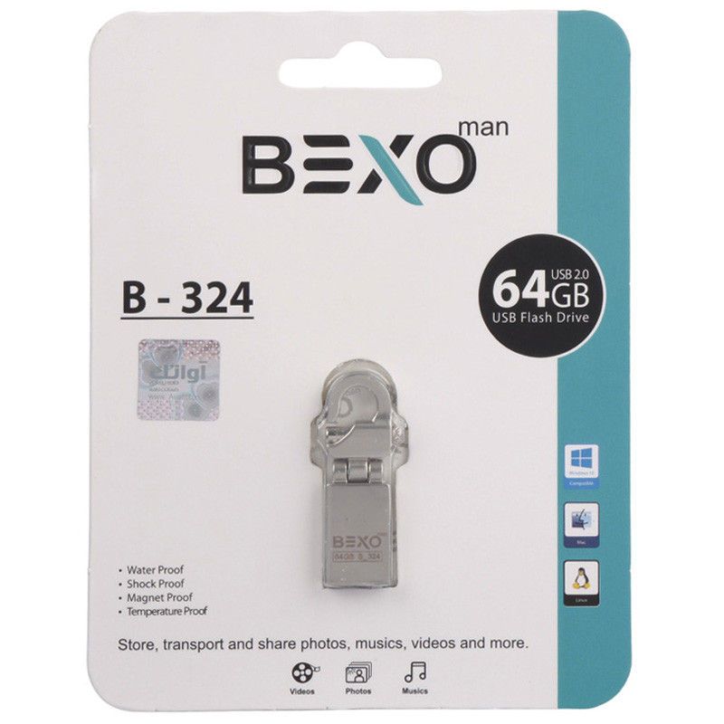 فلش 64 گیگ بکسومن Bexoman B-324
