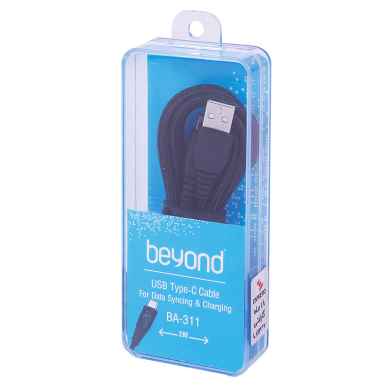 کابل تایپ سی فست شارژ Beyond BA-311 2A 2m