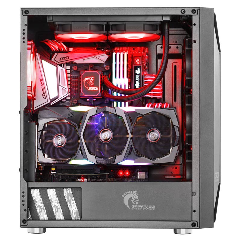 کیس کامپیوتر گرین GREEN GRIFFIN G3 ARGB