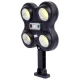 چراغ دیواری سنسوردار خورشیدی Hengluge T937-B + ریموت کنترل