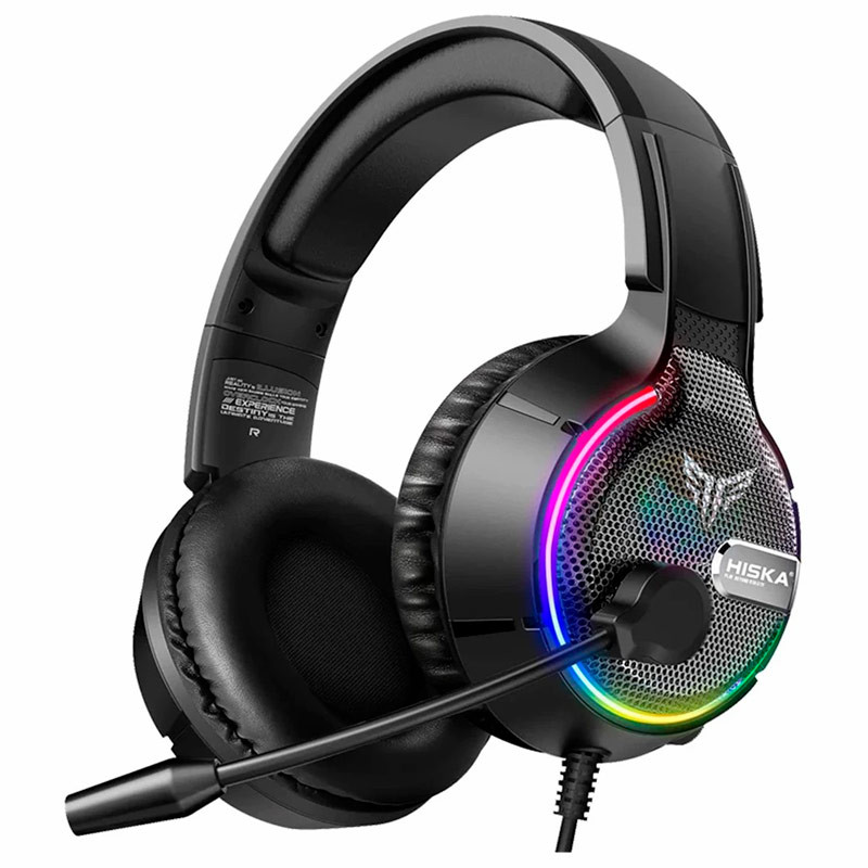 هدست گیمینگ سیم دار Hiska GHR-03