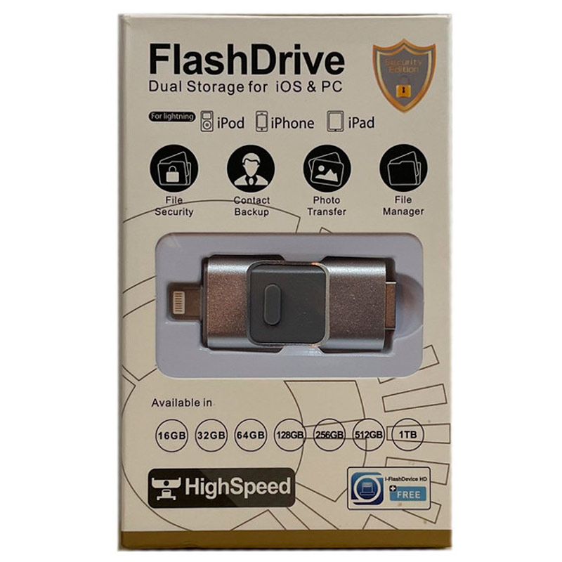 فلش 3 کاره LXM L03/L06 Flash Drive OTG 128GB تعمیری