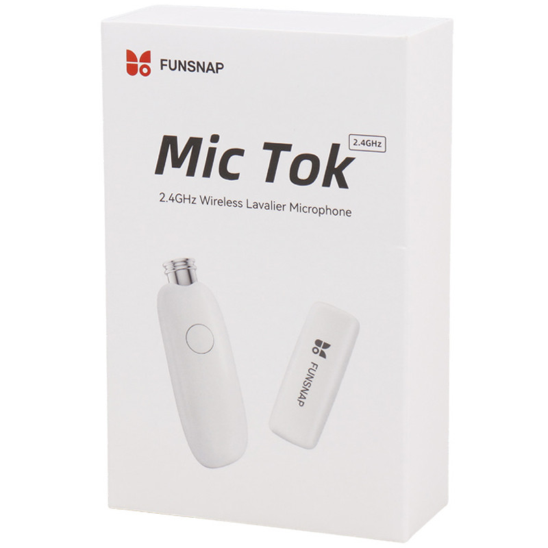 میکروفون یقه ای بی سیم FunSnap Mic Tok Type-C