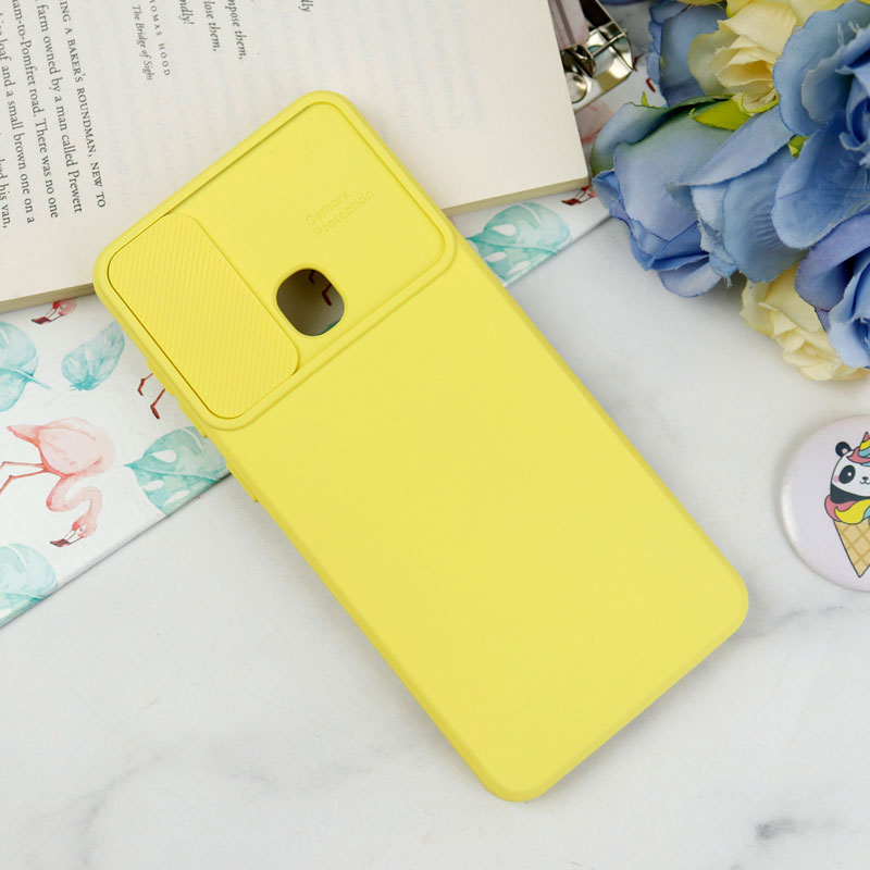 قاب سیلیکونی محافظ لنزدار کشویی Samsung A21s