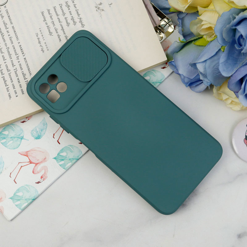 قاب سیلیکونی محافظ لنزدار کشویی Samsung A22 5G