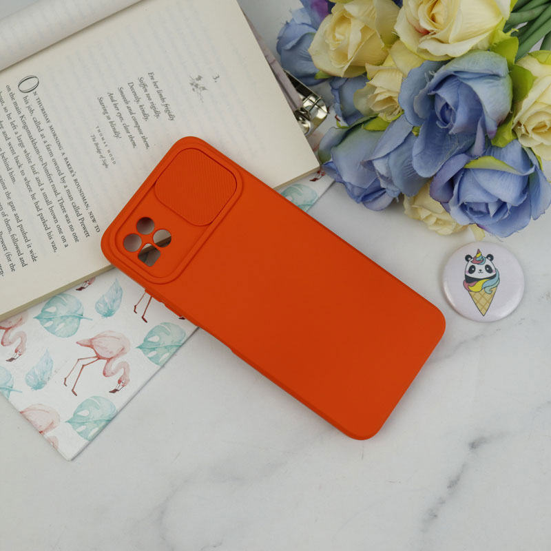 قاب سیلیکونی محافظ لنزدار کشویی Samsung A22 5G