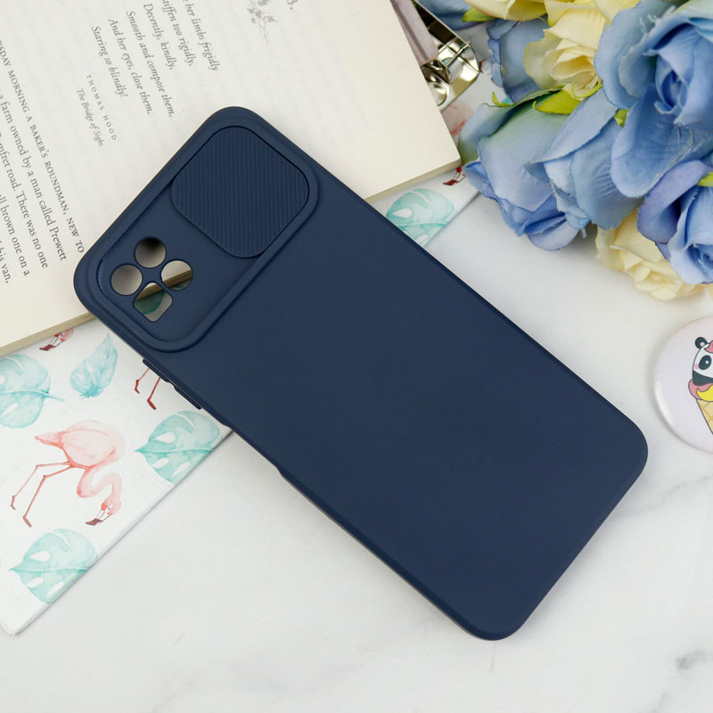 قاب سیلیکونی محافظ لنزدار کشویی Samsung A22 5G