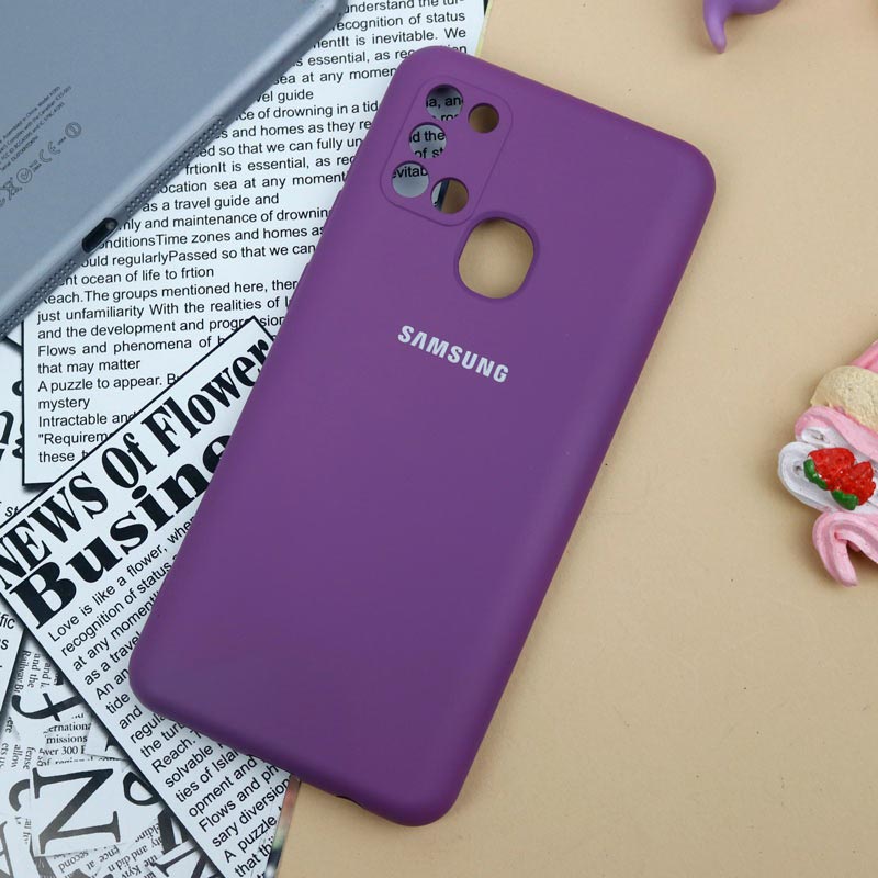قاب سیلیکونی محافظ لنزدار Samsung Galaxy A21s
