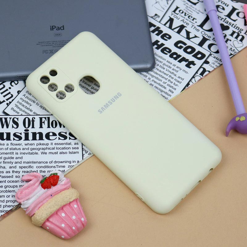 قاب سیلیکونی محافظ لنزدار Samsung Galaxy A21s