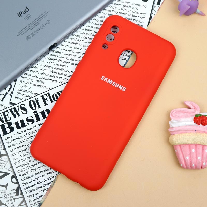 قاب سیلیکونی محافظ لنزدار Samsung Galaxy A20/A30