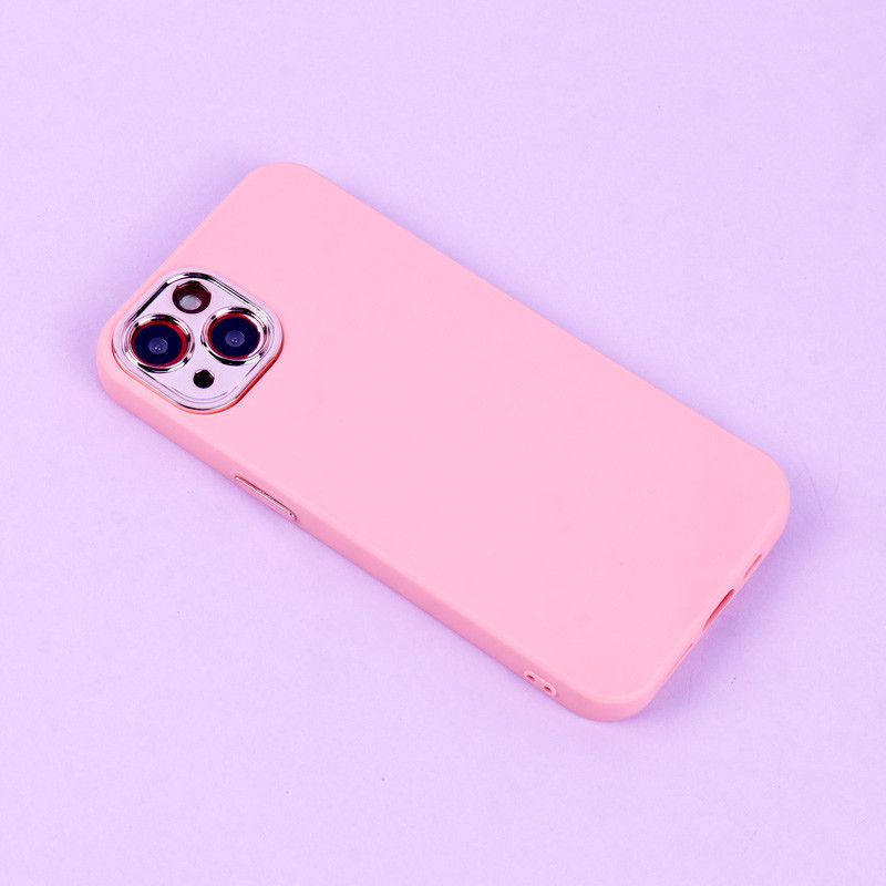 قاب طرح سیلیکونی محافظ لنزدار براق iPhone 13