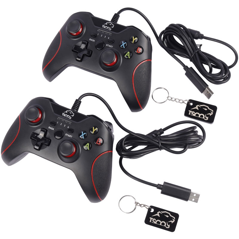 دسته بازی دوبل شوکدار تسکو TG 120 X2