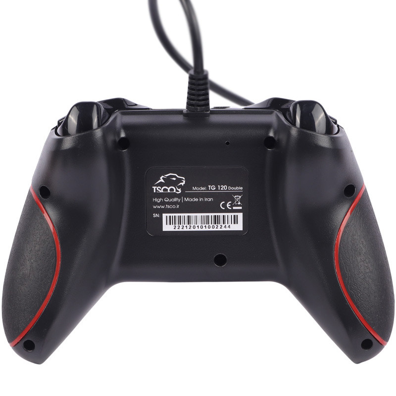 دسته بازی دوبل شوکدار تسکو TG 120 X2