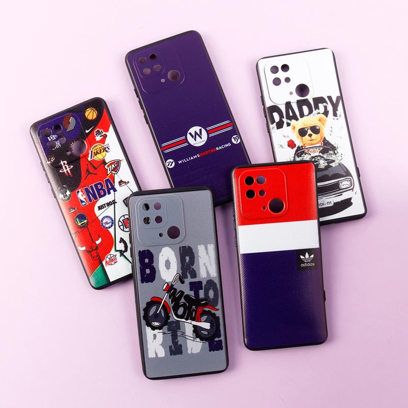 قاب دور ژله ای طرحدار پسرانه محافظ لنزدار ایرانی Xiaomi Redmi 10C