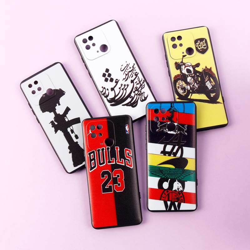 قاب دور ژله ای طرحدار پسرانه محافظ لنزدار ایرانی Xiaomi Redmi 10C