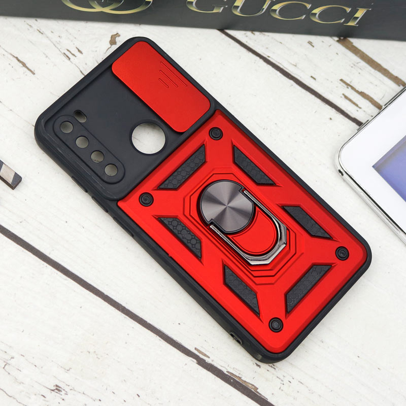 قاب ضد ضربه محافظ لنزدار کشویی هولدر دار بتمن Xiaomi Redmi 9T
