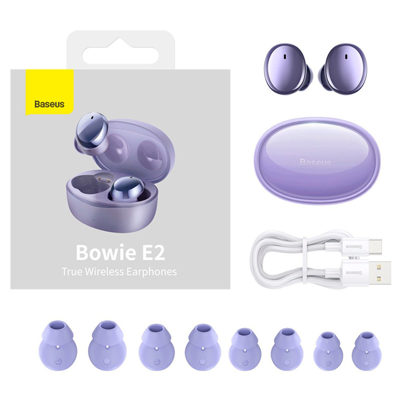 هندزفری بلوتوث دو تایی Baseus Bowie E2 NGTW09000 TWS