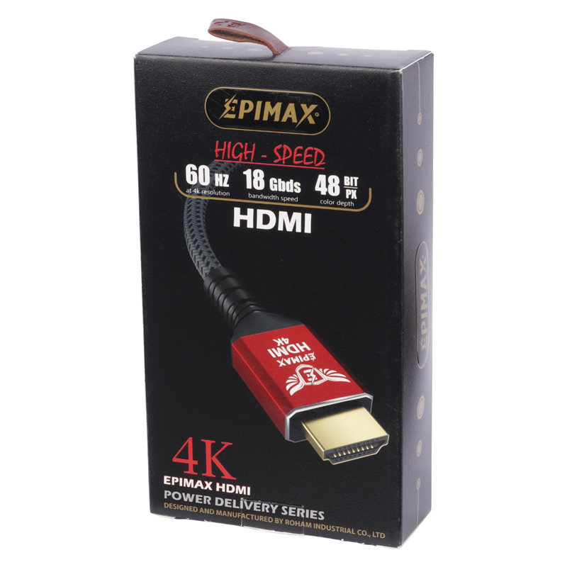 کابل Epimax Power Delivery EC-96 HDMI 4K 1.5m