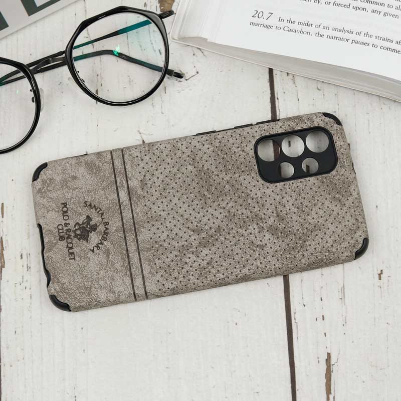 قاب محافظ لنزدار چرمی Polo سامسونگ A32 4G