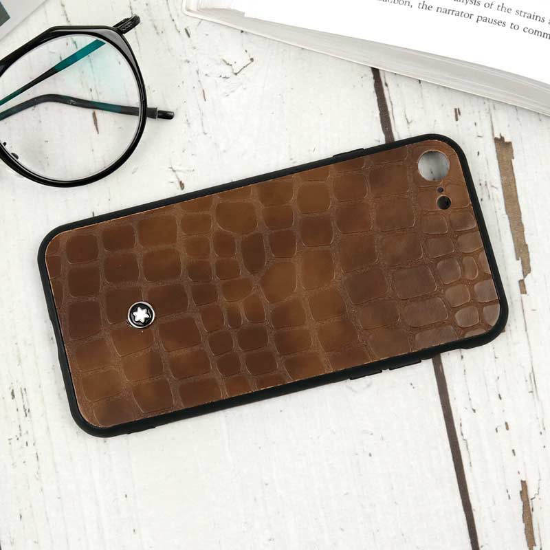 قاب چرمی Mont Blanc رنگی آیفون iPhone 7/8