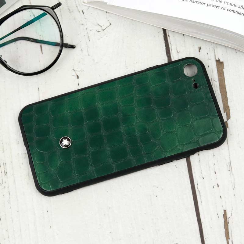 قاب چرمی Mont Blanc رنگی آیفون iPhone 7/8