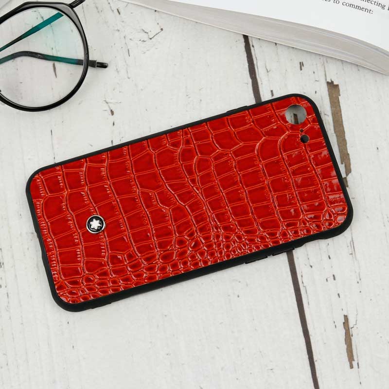 قاب چرمی Mont Blanc رنگی آیفون iPhone 7/8