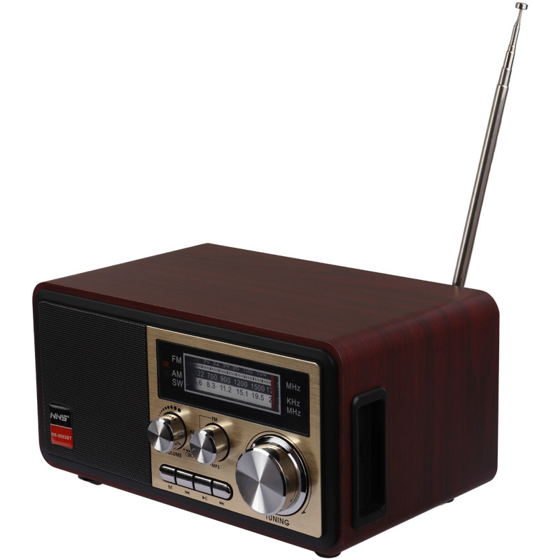 رادیو اسپیکر بلوتوثی رم و فلش خور NNS NS-8093BT + ریموت کنترل