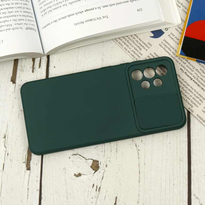 قاب سیلیکونی محافظ لنزدار کشویی سامسونگ A32 4G