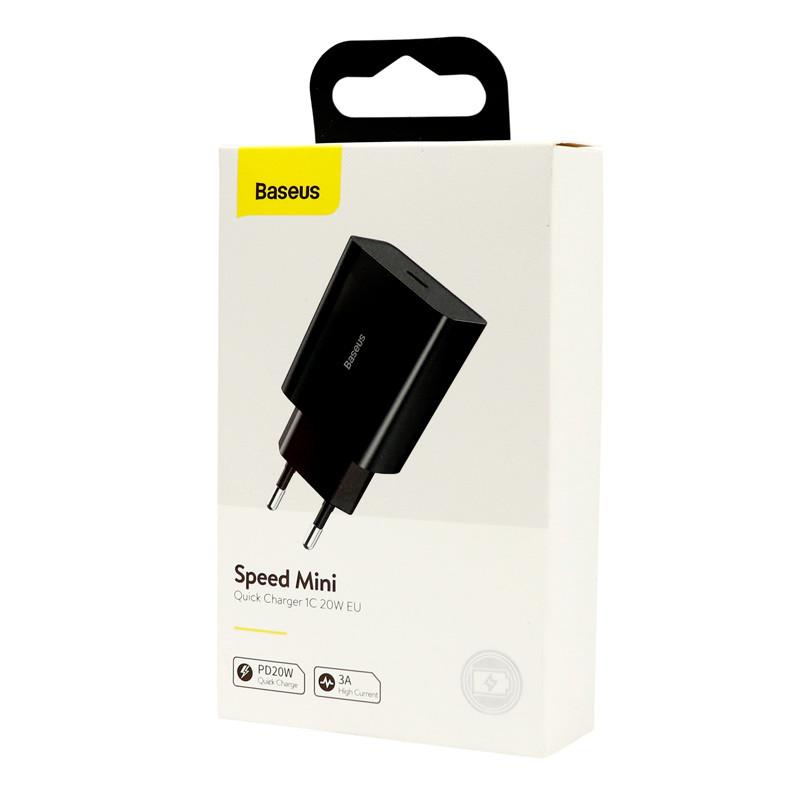 کلگی فست شارژ Baseus CCFS-SN 3A QC3.0 PD 20W Type-C