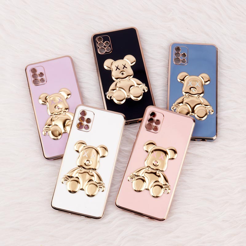 قاب My Case Power Bear محافظ لنزدار Samsung Galaxy A51 4G