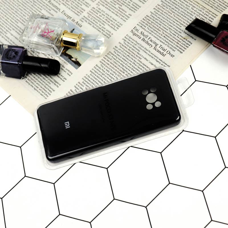 قاب محافظ لنزدار سیلیکونی اصلی زیر بسته Xiaomi Poco X3
