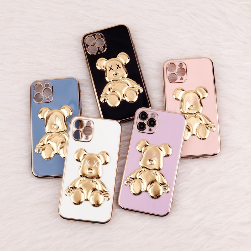 قاب My Case Power Bear محافظ لنزدار iPhone 11 Pro