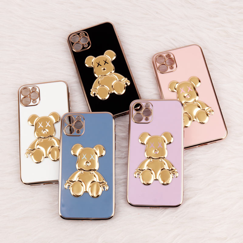 قاب My Case Power Bear محافظ لنزدار iPhone 11 Pro Max