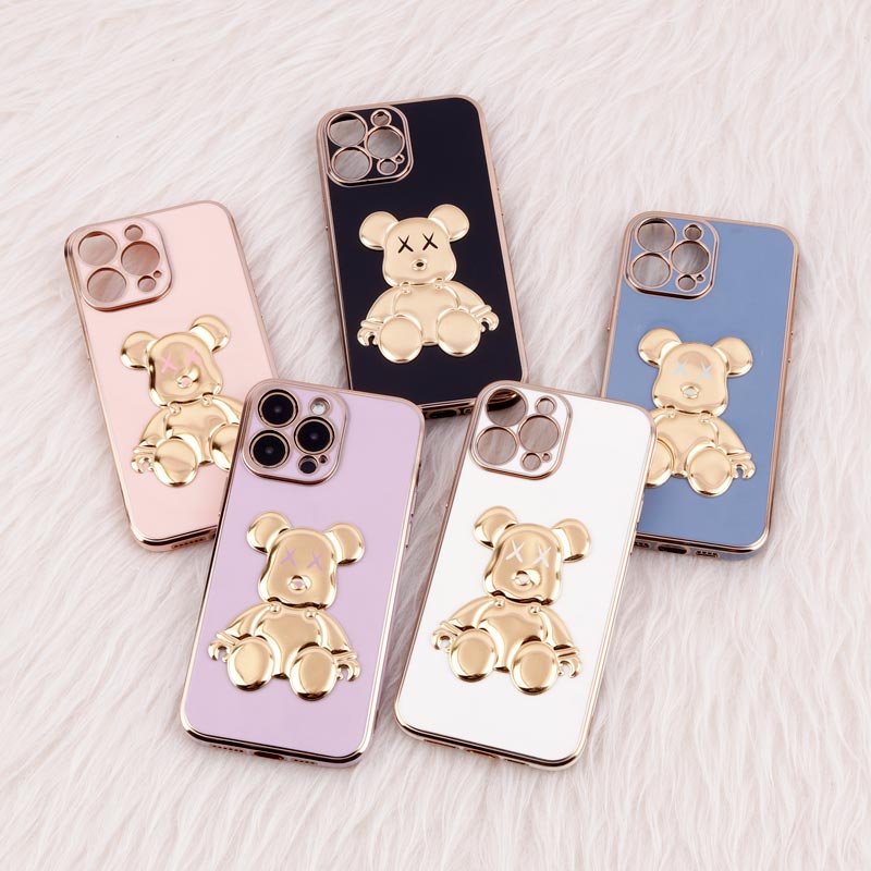 قاب My Case Power Bear محافظ لنزدار محافظ لنزدار iPhone 14 Pro Max