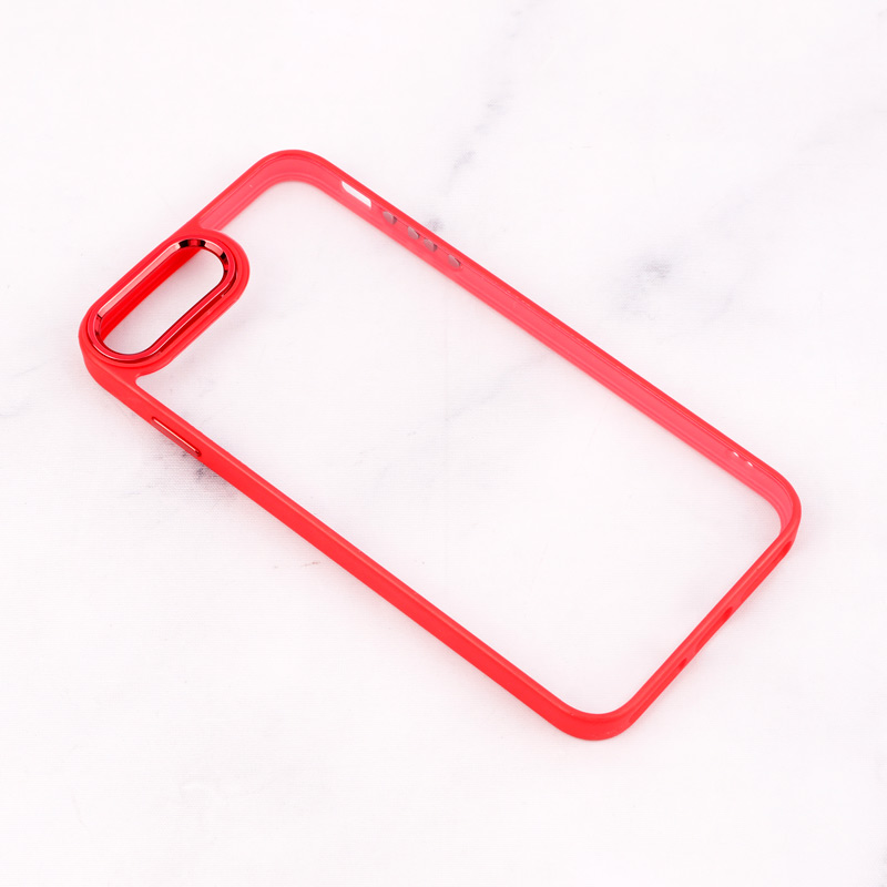قاب PC شفاف متال ایرون iPhone 6 Plus