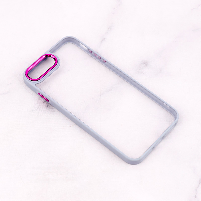 قاب PC شفاف متال ایرون iPhone 6 Plus