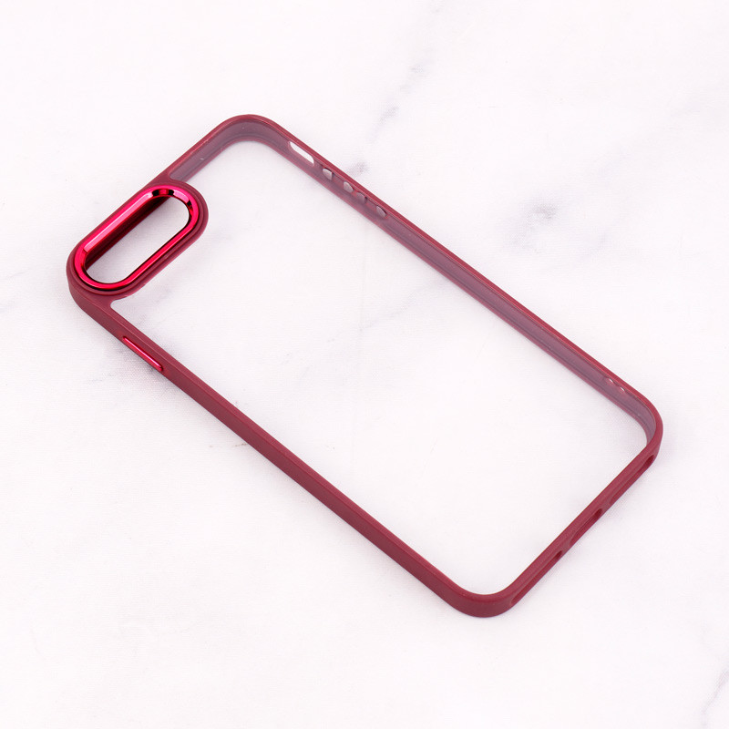 قاب PC شفاف متال ایرون iPhone 6 Plus