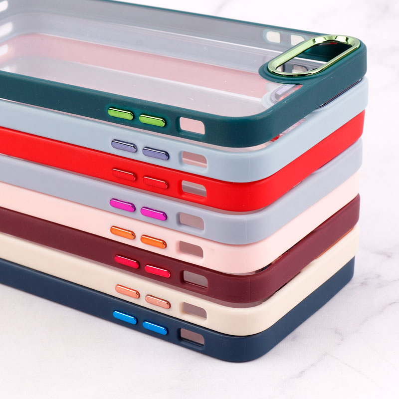 قاب PC شفاف متال ایرون iPhone 6 Plus