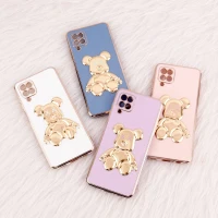 قاب My Case Power Bear محافظ لنزدار Samsung Galaxy A12