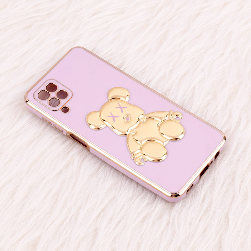 قاب My Case Power Bear محافظ لنزدار Samsung Galaxy A12