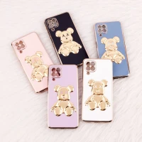 قاب My Case Power Bear محافظ لنزدار Samsung Galaxy A22 4G