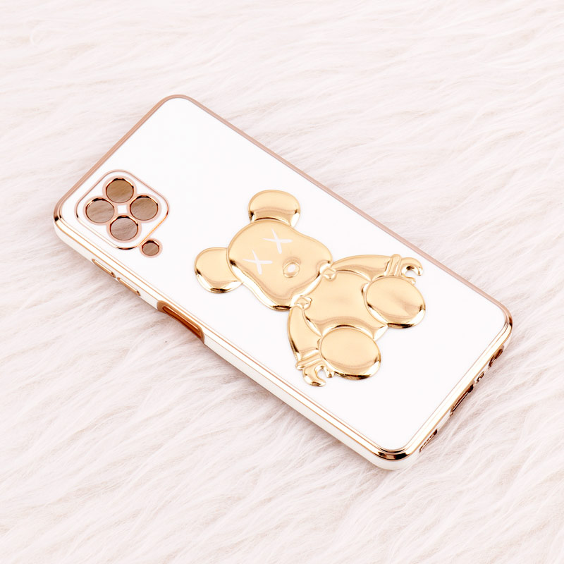قاب My Case Power Bear محافظ لنزدار Samsung Galaxy A22 4G