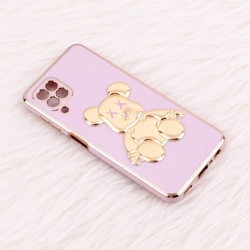 قاب My Case Power Bear محافظ لنزدار Samsung Galaxy A22 4G