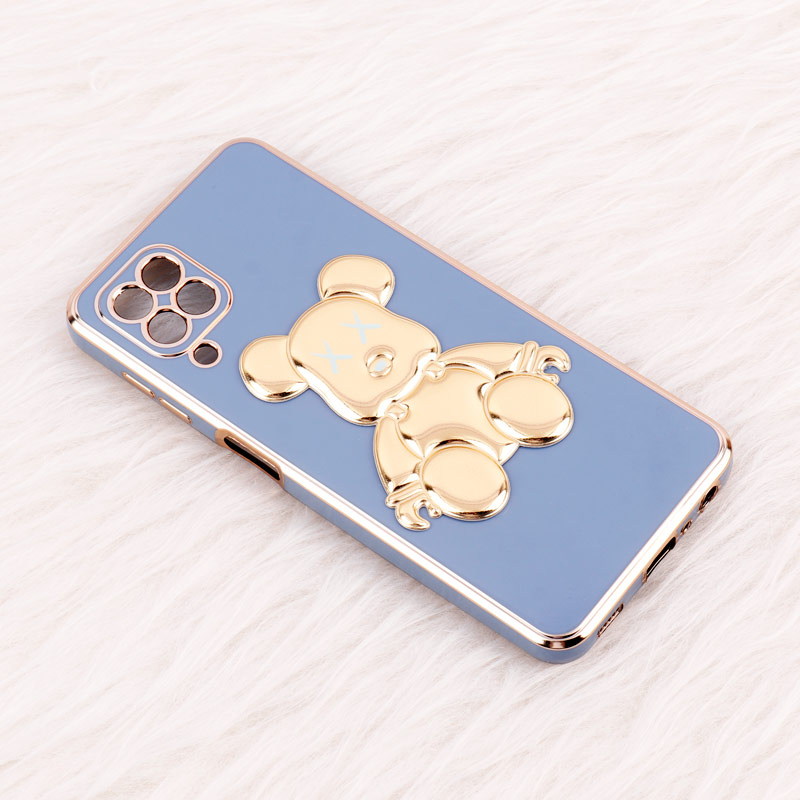 قاب My Case Power Bear محافظ لنزدار Samsung Galaxy A22 4G
