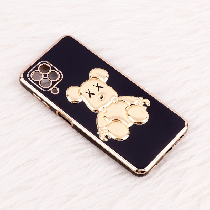 قاب My Case Power Bear محافظ لنزدار Samsung Galaxy A22 4G