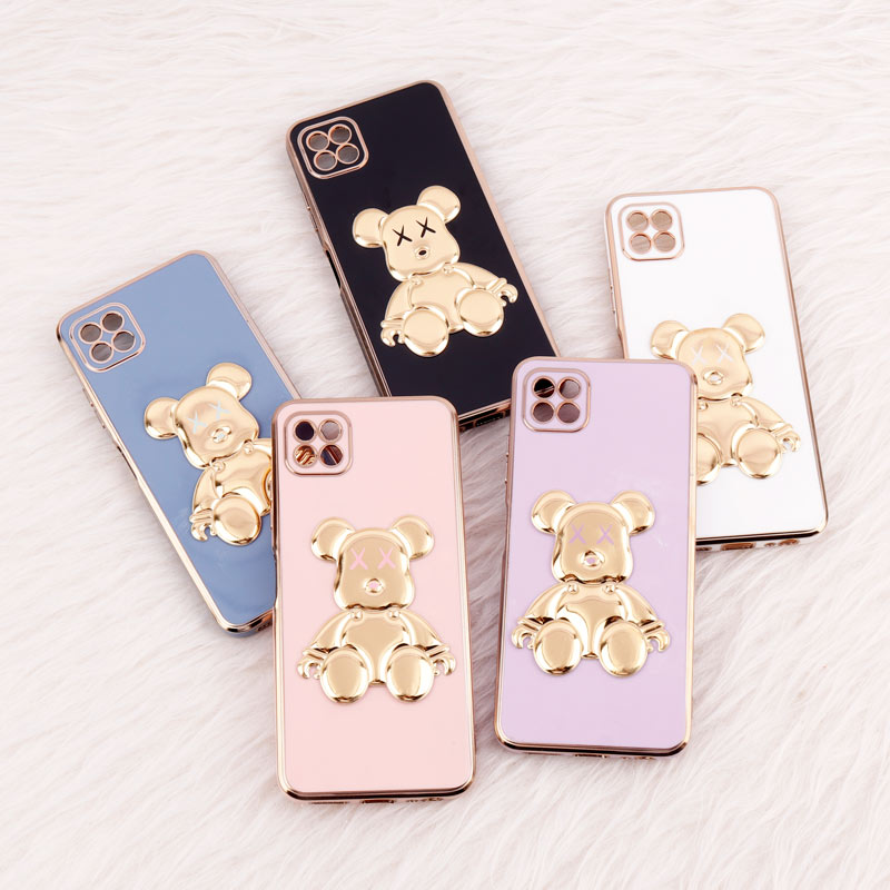 قاب My Case Power Bear محافظ لنزدار Samsung Galaxy A22 5G