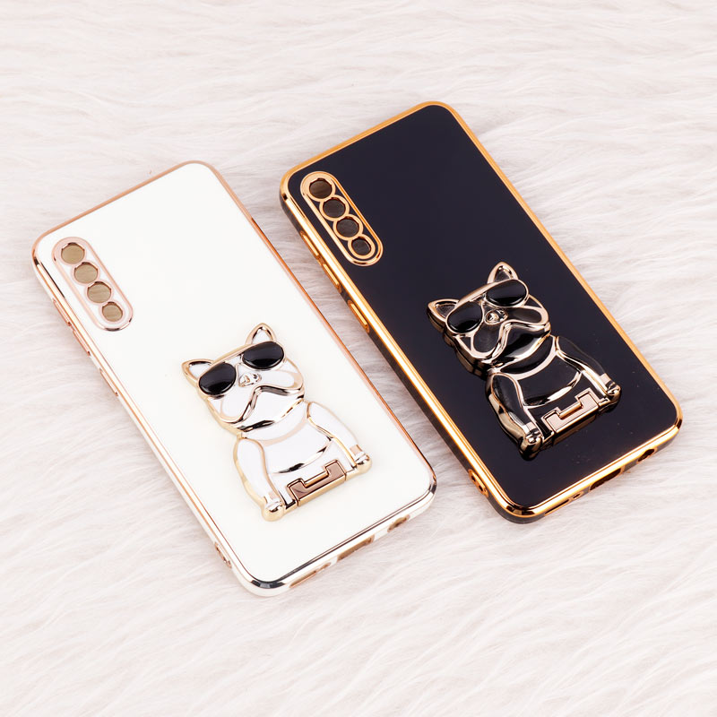 قاب براق My Case استند طرح سگ محافظ لنزدار Samsung Galaxy A30s / A50s