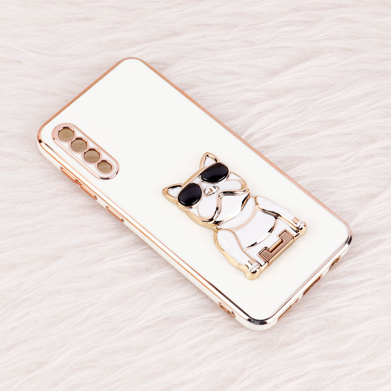 قاب براق My Case استند طرح سگ محافظ لنزدار Samsung Galaxy A30s / A50s