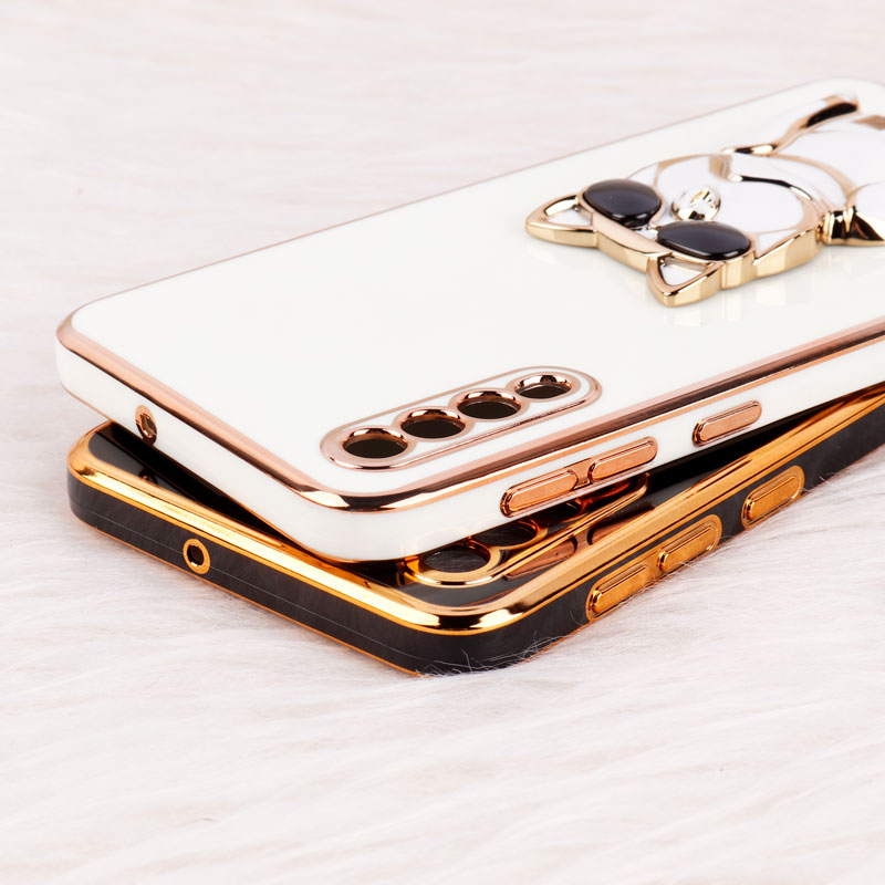 قاب براق My Case استند طرح سگ محافظ لنزدار Samsung Galaxy A30s / A50s