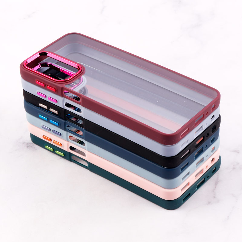 قاب PC شفاف متال ایرون Samsung Galaxy M23